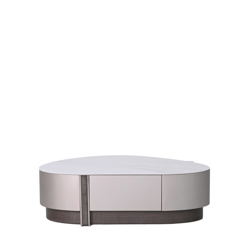 BONDI COFFEE TABLE W/ STONE TOP