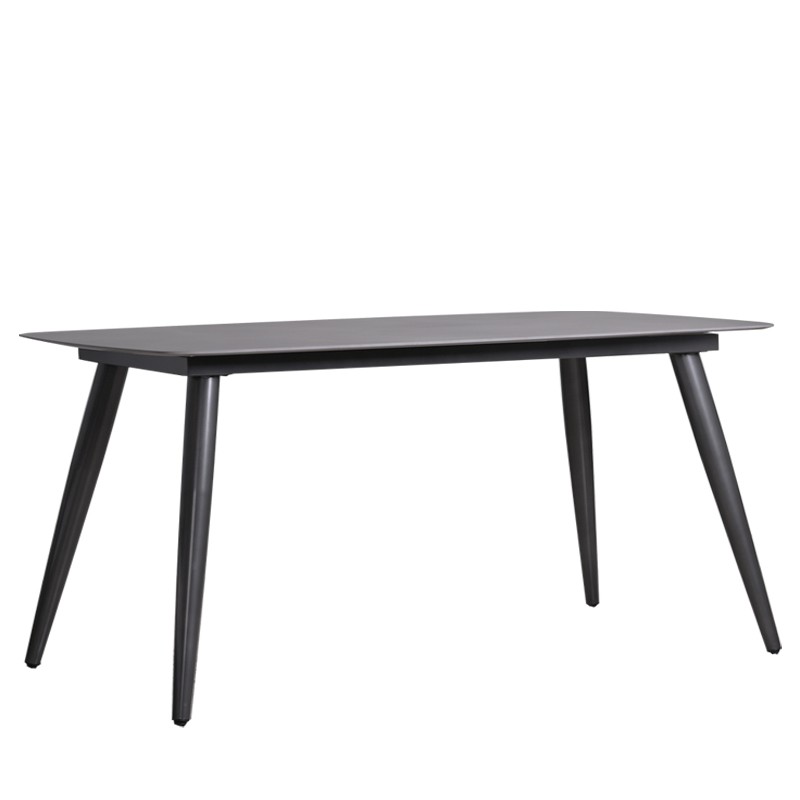 BRUSSEL-160 DINING TABLE w/ SINTERED STONE TOP
