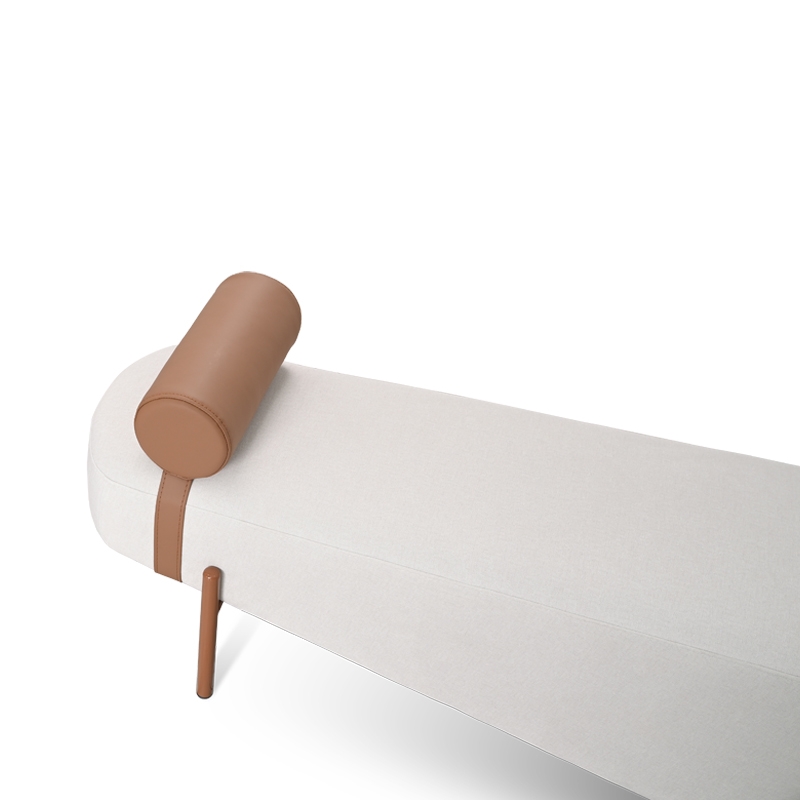 EARTHY BENCH WITH BOLSTER