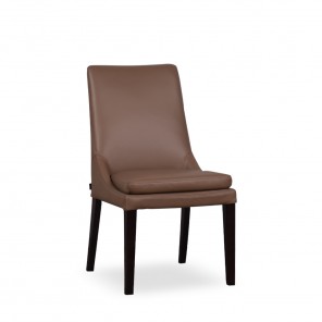 FANO LEATHER DINING CHAIR