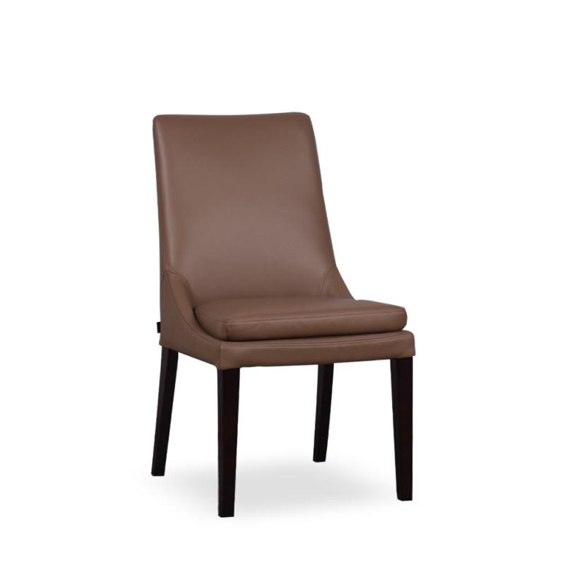 FANO LEATHER DINING CHAIR