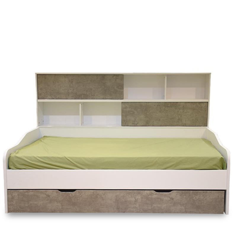 GLACIER-N3 3' SINGLE BED w/ 3' SINGLE PULL OUT