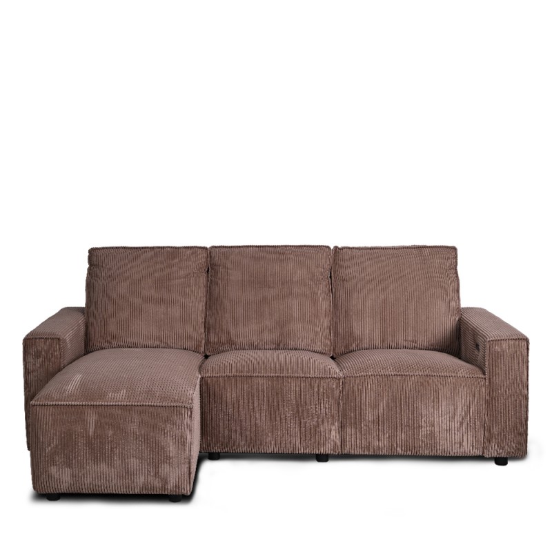GREET L-SHAPED SOFA W/1 POWERED RECLINER(RHS)