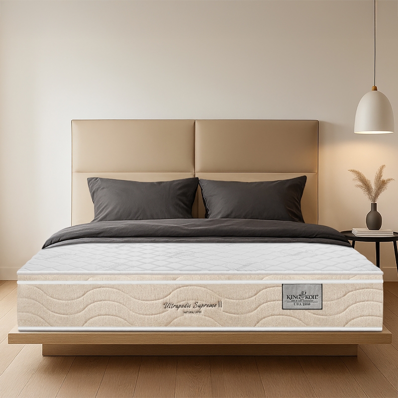 KING KOIL MATTRESS: ULTRAPEDIC SUPREME II WITH LATEX