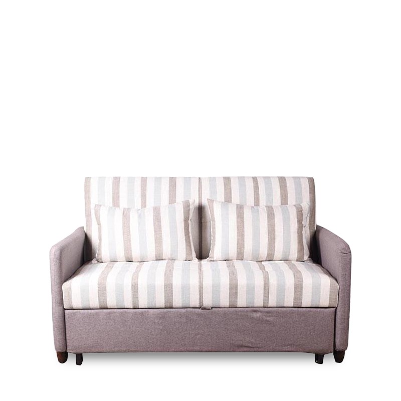 LINEAR SOFA BED w/ 2 THROW CUSHIONS (DETACHABLE)