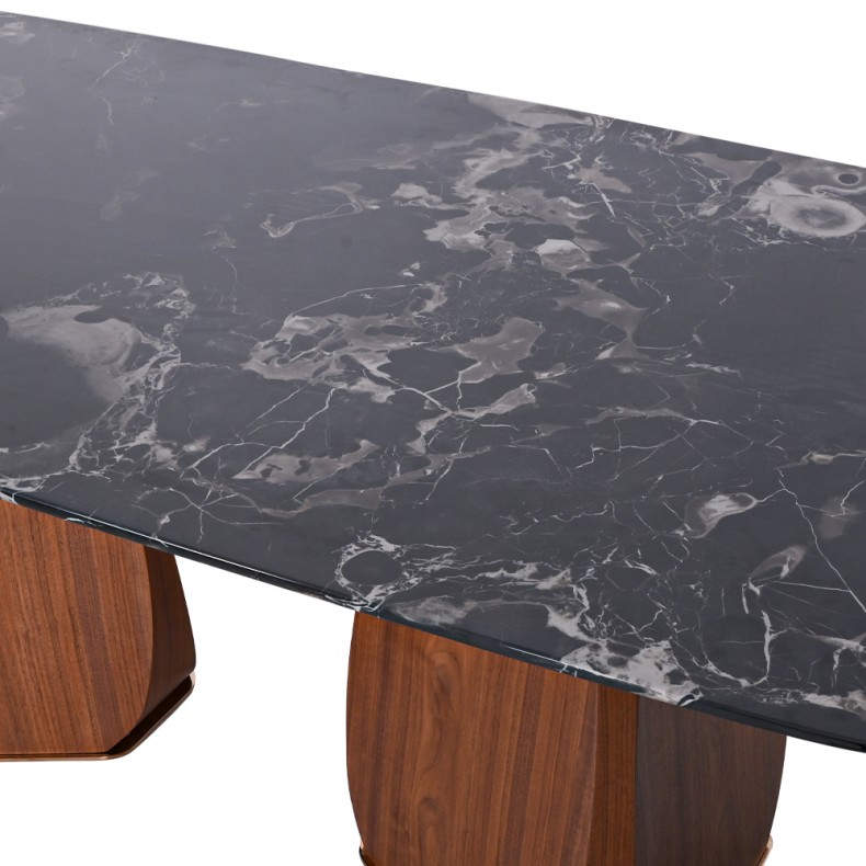 LUCAS-L20 MARBLE TOP DINING TABLE