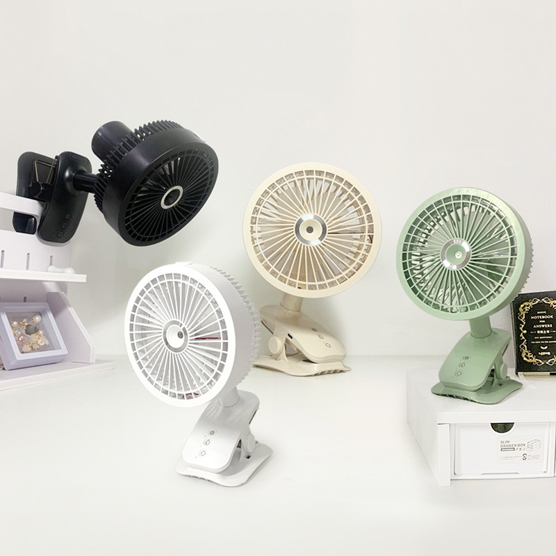 DESK FAN CLIP WITH MIST