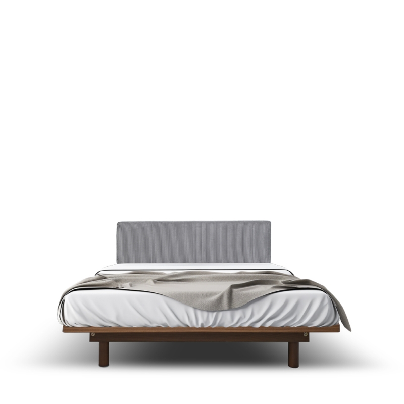 NOVEL 5' QUEEN BED FRAME WITH HEADBOARD