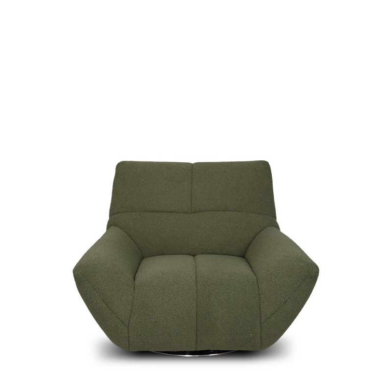 PLUSH FUN CHAIR W/ SWIVEL
