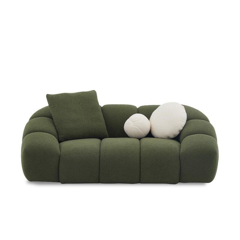 PLUSH FUN LOUNGE - 2 SEATER SOFA W/ 3 TCS