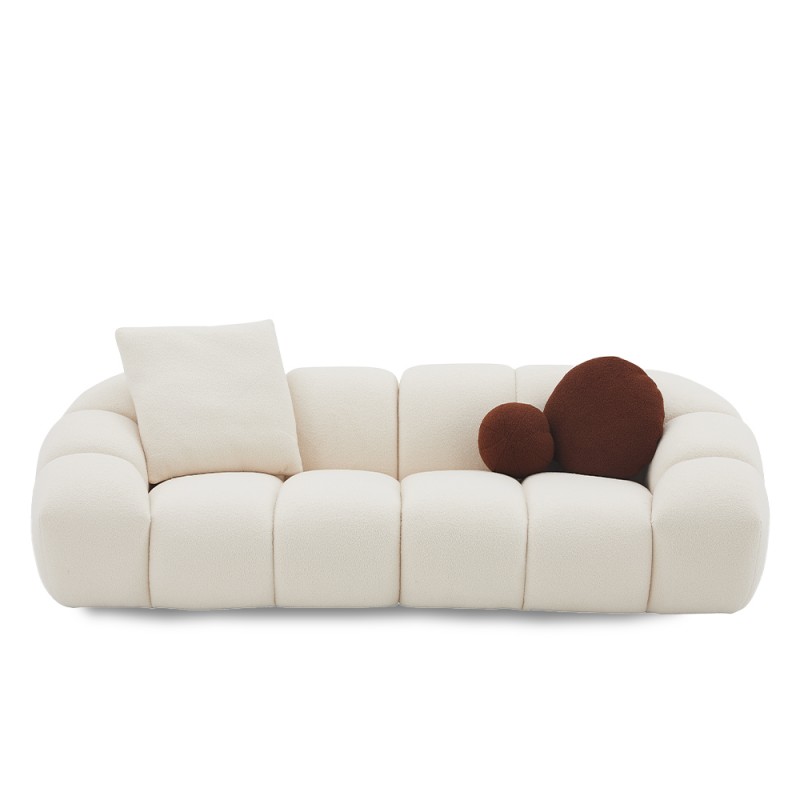 PLUSH FUN LOUNGE - 3 SEATER SOFA W/ 3 TCS