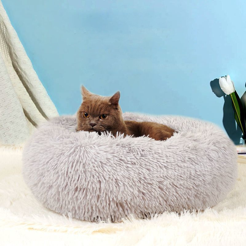 PT CWWD 096 PET FUR BED - GREY