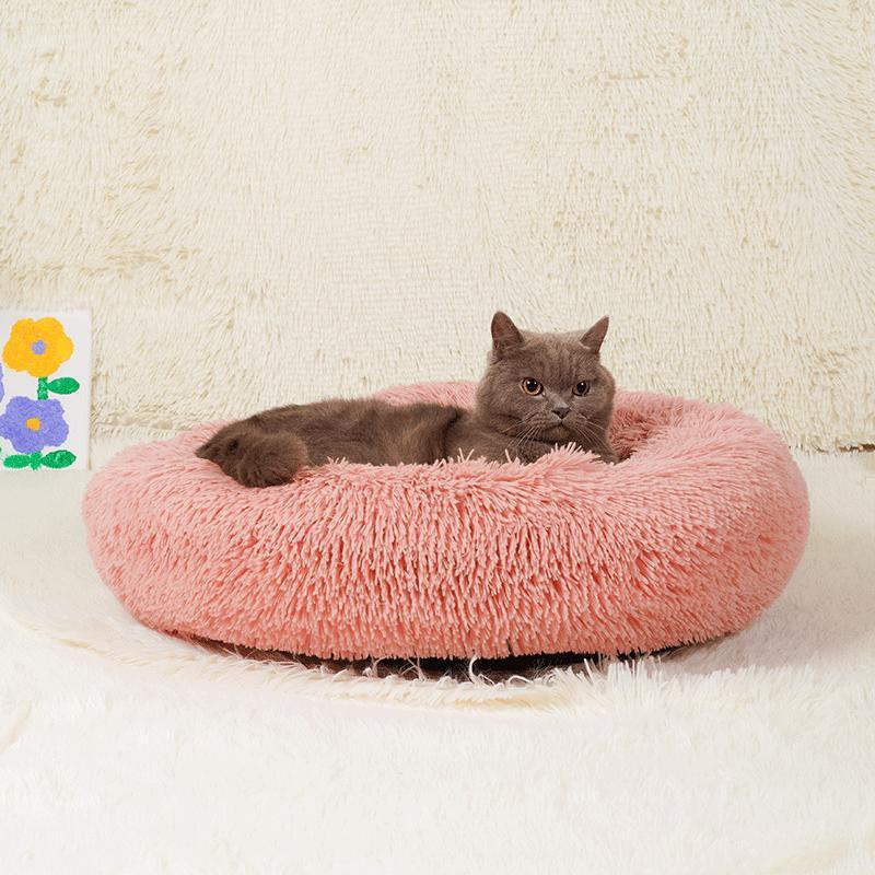 PT CWWD 096 PET FUR BED - PINK