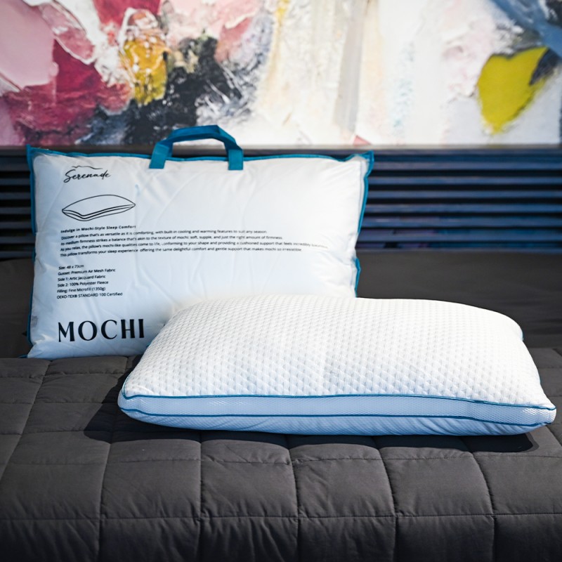 SERENADE: MOCHI PILLOW W/ ARCTIC FABRIC - MID / 1350G