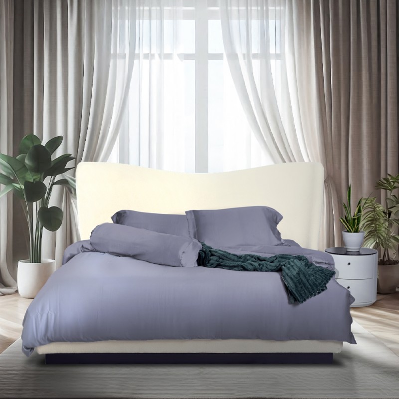 SERENADE TENCEL LYOCELL BEDSHEET SET - SLATE GREY