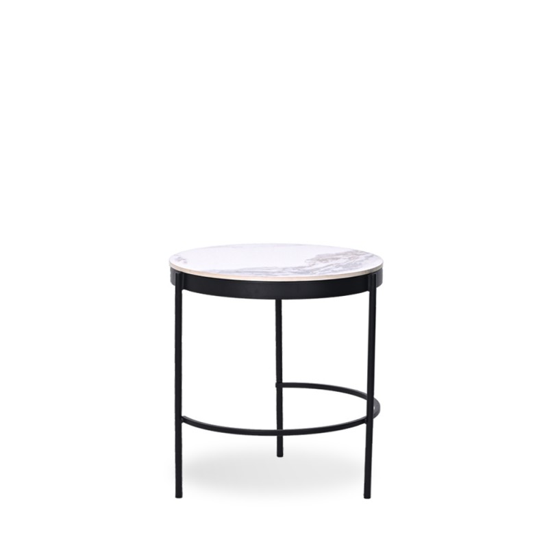 TRUMP-B END TABLE WITH SINTERED STONE TOP