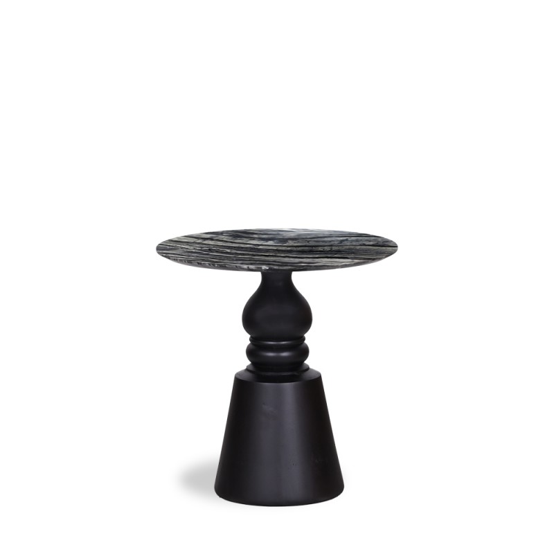 LN HOME: TUTTI MARBLE TOP SIDE TABLE