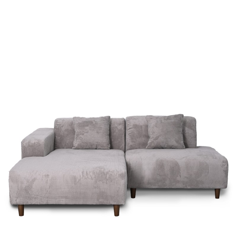 WINTER L-SHAPED SOFA W/2 THROW CUSHIONS (RHS)