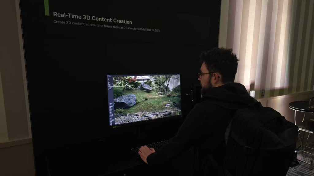 D5 Render 2.10 Beta Integrates NVIDIA DLSS 4: AI Revolution in Real-Time Rendering