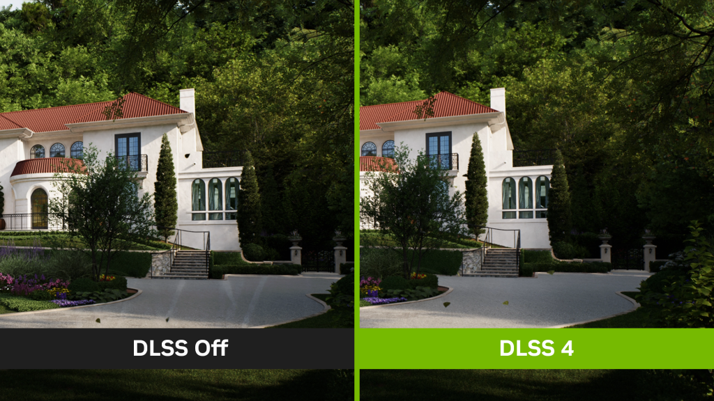 D5 Render 2.10 Beta Integrates NVIDIA DLSS 4: AI Revolution in Real-Time Rendering